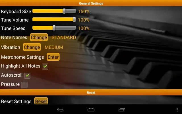 Piano Scales & Chords Free android App screenshot 0