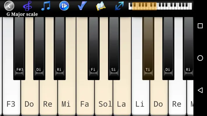 Piano Scales & Chords Free android App screenshot 9