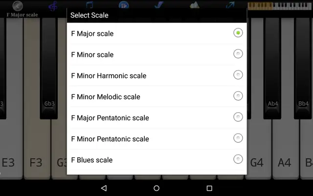 Piano Scales & Chords Free android App screenshot 3