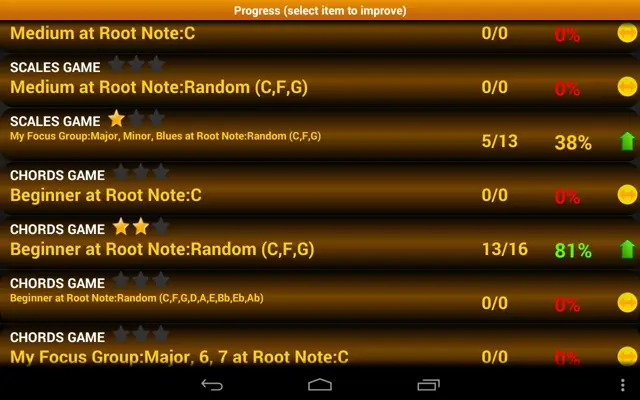 Piano Scales & Chords Free android App screenshot 5