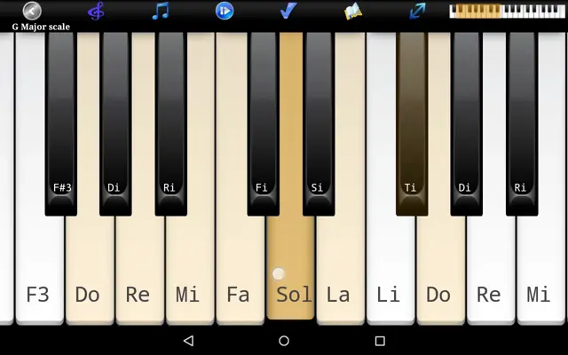 Piano Scales & Chords Free android App screenshot 6